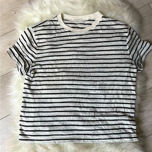 Black & White Stipe T-Shirt